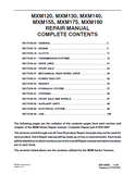 CASE IH MXM190 Tractor Service Repair Manual