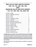CASE IH MXU Value Series 135 Tractor Service Repair Manual