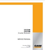 CASE CX350B Crawler Excavator Service Repair Manual
