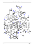 Massey Ferguson MF 356 CF CRAWLER Parts Catalogue Manual
