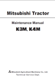 Mitsubishi Diesel Engine Direct Injection K3 K4 Models Service Repair Manual