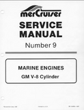 Mercruiser Marine Engines #9 GM V-8 Cylinder Service Repair Manual