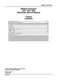 Massey Ferguson MF563 Tractor Service Repair Manual