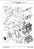 Massey Ferguson 6445 TRACTOR (TIER 3) Service Parts Catalogue Manual (Part Number : 3906154)