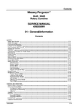 Massey Ferguson 9540 Rotary Combine Service Repair Manual