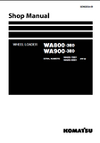 Komatsu WA800-3E0 Wheel Loader Service Repair Manual (SN: 70001 and up)