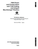 John Deere 7000 Drawn and Conservation Service Repair Manual (tm1154)