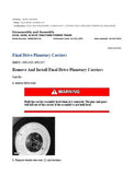 Caterpillar Cat 621E WHEEL SCRAPER (Prefix 2TF) Service Repair Manual (2TF00001-00971)