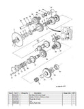 JCB 526S Telescopic Handlers (Loadall) Parts Catalogue Manual (Serial Number: 01182000-01183999)