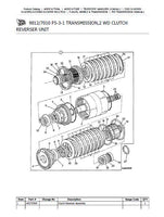 JCB 526S Telescopic Handlers (Loadall) Parts Catalogue Manual (Serial Number: 01182000-01183999)
