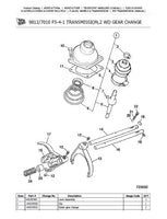 JCB 526S Telescopic Handlers (Loadall) Parts Catalogue Manual (Serial Number: 01182000-01183999)