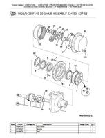 JCB 527-55 4WS Telescopic Handlers (Loadall) Parts Catalogue Manual (Serial Number: 02173052-02183052)