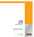 CASE CX17C Mini Excavator Service Repair Manual