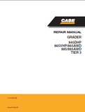 CASE 885 TIER 3 Motor Grader Service Repair Manual