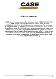 CASE 885B AWD Motor Grader Service Repair Manual