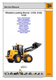 JCB 416S Wheeled Loading Shovel Service Repair Manual SN :543100 and up