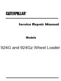 Caterpillar Cat 924G Wheel Loader (Prefix 3DZ) Service Repair Manual (3DZ00001-01048)
