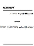 Caterpillar Cat 924G Wheel Loader (Prefix RBB) Service Repair Manual (RBB00001 and up)