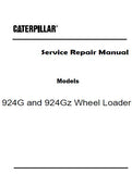 Caterpillar Cat 924G Wheel Loader (Prefix RTA) Service Repair Manual (RTA00001 and up)