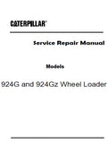 Caterpillar Cat 924G Wheel Loader (Prefix WMB) Service Repair Manual (WMB00001 and up)