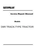 Caterpillar Cat D9R TRACK-TYPE TRACTOR (Prefix ABK) Service Repair Manual (ABK00001 and up)