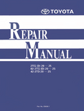 Toyota 42-2TD25 Towing Tractor Service Repair Manual