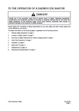 Daewoo Doosan Solar 420LC-V Excavator Service Repair Manual