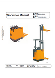 Still Wagner EFU 2000 Forklift Service Repair Manual
