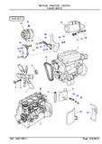 Massey Ferguson 6120 TRACTOR Service Parts Catalogue Manual (Part Number : 1637273)