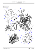 Massey Ferguson 6460 TRACTORS Service Parts Catalogue Manual (Part Number : 1637455)