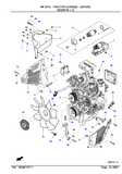 Massey Ferguson 5610 TRACTOR (C353026 - J087036) Service Parts Catalogue Manual (Part Number : 3906418)