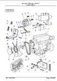 Massey Ferguson 6160 TRACTOR Service Parts Catalogue Manual (Part Number : 1637277)