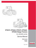 CASE IH STX500 Steiger Tractor Service Repair Manual PIN JEE0102001 and After