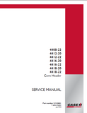 CASE IH 4418-20 Corn Header Service Repair Manual