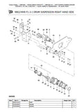 JCB VM75 D / PD (Tier 3) VIBROMAX Parts Catalogue Manual (Serial Number: 02900500-02900999)