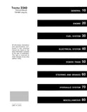 John Deere 2240 Tractor (S/N-349999L) Service Repair Manual (tm4301)