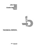 John Deere 400G Crawler Bulldozer Service Repair Manual