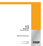 CASE 621G Stage IV Wheel Loader Service Repair Manual