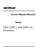 Caterpillar Cat 330F L Excavator (Prefix JHF) Service Repair Manual (JHF00001 and up)