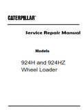 Caterpillar Cat 924HZ Wheel Loader (Prefix JRL) Service Repair Manual (JRL00001 and up)
