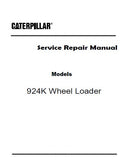 Caterpillar Cat 924K Wheel Loader (Prefix ENC) Service Repair Manual (ENC00001 and up)