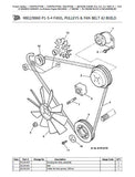 JCB 2CXL LE (Low Emission Engine) BACKHOE LOADER Parts Catalogue Manual (Serial Number: 00480600-00489695)
