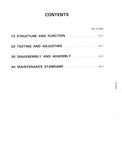 Komatsu PW05-1 Wheeled Excavator Service Repair Manual (PW05-1 Serial 1001 and up)