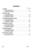 Komatsu PW60-3 Wheeled Excavator Service Repair Manual (PW60-3 Serial 2001 and up)