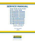 New Holland T6.125 STAGE IV Tractor Service Repair Manual