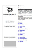 JCB 2T HS Hydrostatic Dumper Service Repair Manual