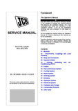 JCB 3CX Backhoe Loader Service Repair Manual S/N: from 2254521 and up