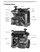 Yanmar 4TN84TE Diesel Engine Service Repair Workshop Manual