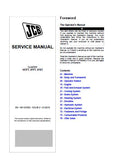 JCB 9TFT Dumper Service Repair Manual S/N: from HRM1382 to HRM4003