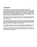 Kawasaki 135ZV-2 WHEEL LOADER Operation and Maintenance manual